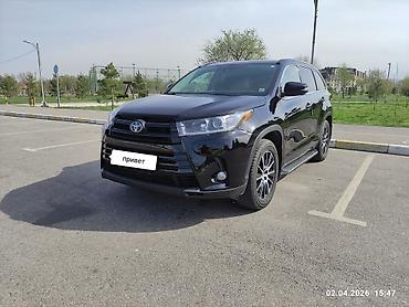 Частная аренда авто: Сдаю Toyota Highlander, Посуточно, Без водителя, | Залог, Водительские права, Другие условия — 1