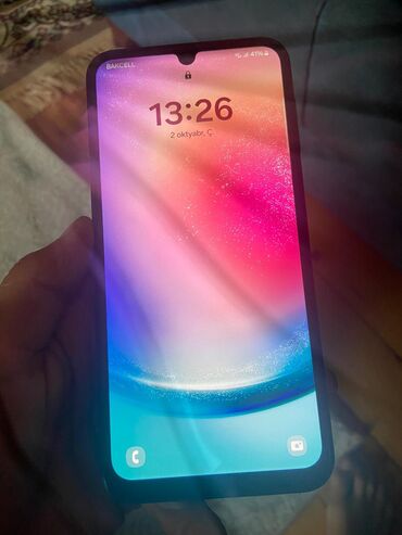 samsung a24 qiymeti kontakt home: Samsung Galaxy A24 4G, 128 GB, rəng - Qara, Düyməli, Barmaq izi, Face ID