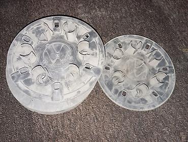 колпаки volkswagen: Колпаки R 16, Б/у, Комплект — 2