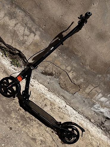 elektrikli scooter tap az: Şəhər üçün böyük təkərli skuter – mexaniki (elektriksiz) - Rəng: qara — 3