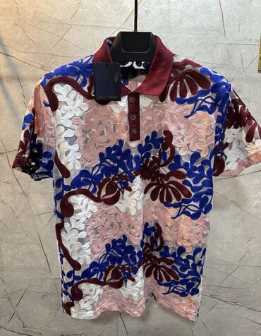kişi otaq şap şapları: Polo köynək, Louis Vuitton, M (EU 38), rəng - Qırmızı