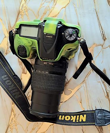 fləş: Nikon D7100 DSLR fotoaparat + obyektiv və fleş+çanta və lart — 3