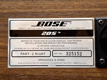 Zvučnici i stereo sistemi: Bose 301 Series I – par pasivnih hi‑fi zvučnika sa retro dizajnom u — 8