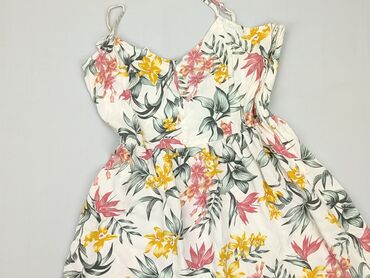 biała sukienki na ramiączka: Dress, S (EU 36), H&M, condition - Good