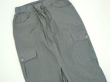 czarne cargo pull and bear: Miss Selfridge, Spodnie cargo damskie, rozmiar 2XS — 1