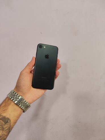 Apple iPhone: IPhone 7, 256 GB, Black Titanium, Barmaq izi