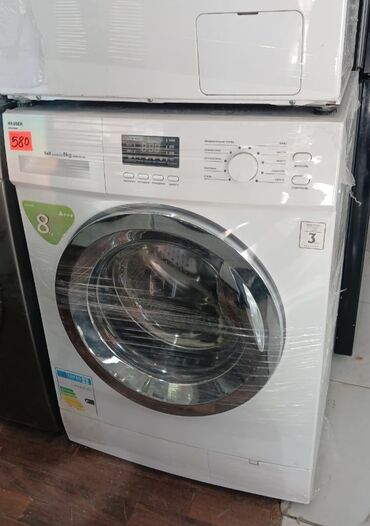 paltaryuyan plata: Paltaryuyan maşın Haier, 8 kq, İşlənmiş, Avtomat, Qurutma var, Kredit var, Ödənişli çatdırılma