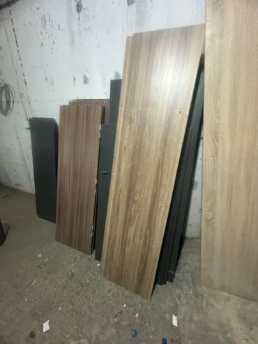 Потолок: MDF/LDSP mebel panelləri və taxta lövhələr dəsti - Material