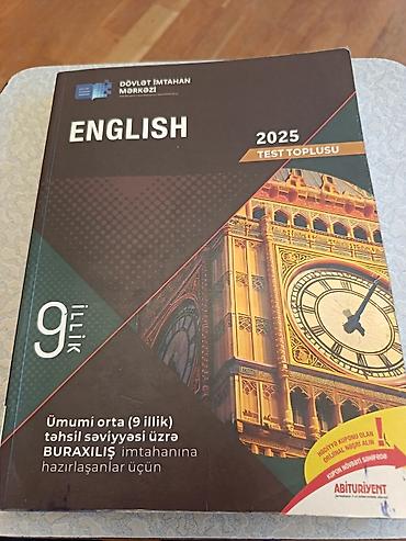 Техника и электроника: English 9 İLLİK Test TOPLUSU tam təzədir istifadə olunmayıb — 2