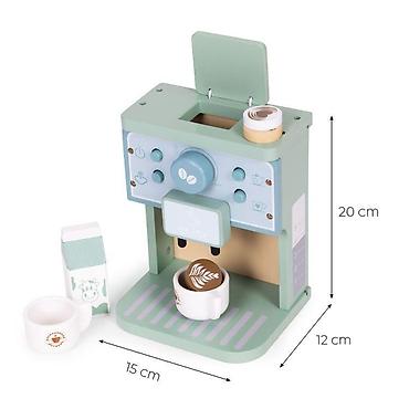stitch rančevi: Drveni aparat za kafu za decu – barista set, 8 delova – ECO TOYS — 5