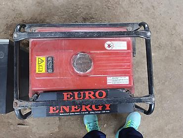 benzin generator: Euro Energy generator 7kva.Ela veziyyetdedi.Real aliciya endirim — 4