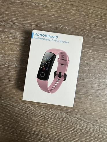 saat kreditle: HONOR Band 5 fitnes qolbağı – çəhrayı Xüsusiyyətlər: - Rəngli AMOLED — 1