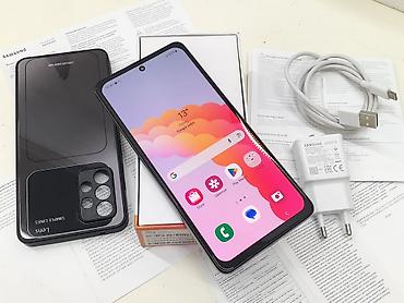 gence samsung: Samsung Galaxy A52 5G, 128 GB, rəng - Qara, Zəmanət, Düyməli, Sensor — 1