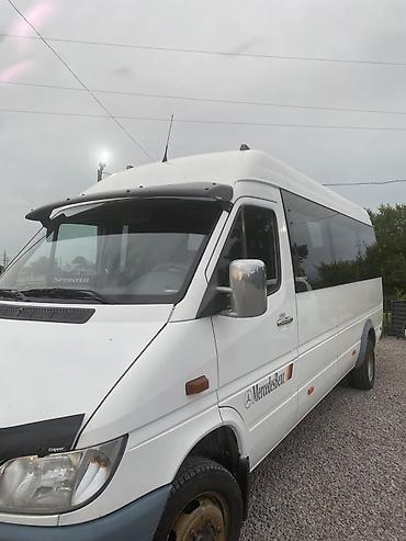 smart box: Mercedes-Benz Sprinter — длиннобазный пассажирский микроавтобус белого — 9