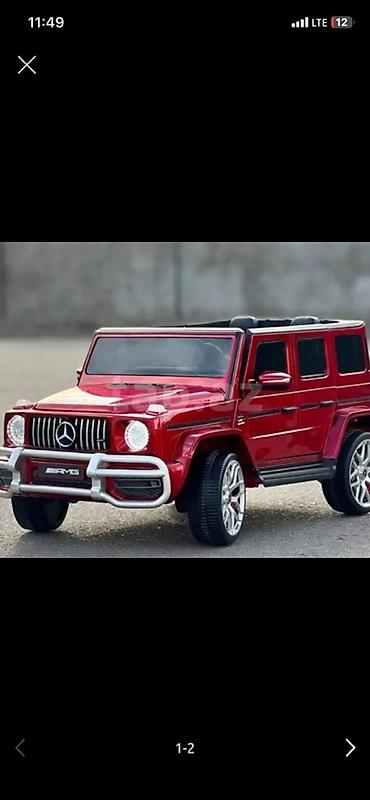 Uşaq üçün elektrikli minik avtomobili – Mercedes-Benz G-Class (AMG