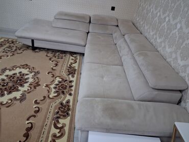 честер диван: Угловой диван, Нераскладной, Набук