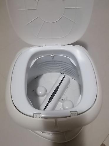 infuzer za caj: Sklopiva prenosiva nosac I kanta/korpa za pelene sa poklopcem – — 3