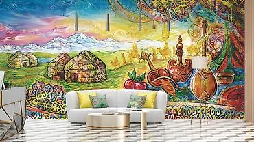 Фотообои: 🖼️ Фотообои ✨ 4000+ дизайнов: горы, пейзажи, арт, национальные. 📏 — 9