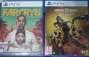 Видеоигры и приставки: Продам диски на ps4/ps5 Mortal kombat 11 ultimate:3000сом; Far cry