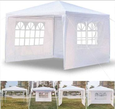 ormari sa kliznim vratima: Šator - paviljon 3 x 3 m sa 4 bočne strane - 4 bočne strane na sve 4