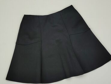 spódnice z guzikami czarne: Skirt, Hollister, M (EU 38), condition - Good