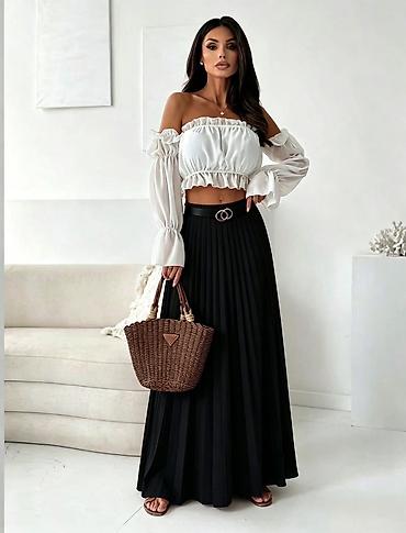 Suknje: 04. Plisirane suknje Prelepe boje💚💛🧡💙🩷❤️ S M L XL Cena : 2.200 dinara — 7