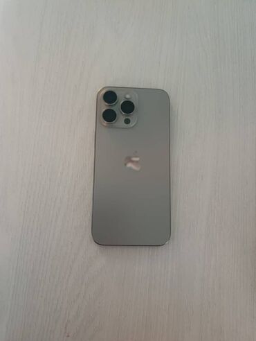 датчик gps: IPhone 15 Pro Max, Колдонулган, Natural Titanium, 87 %