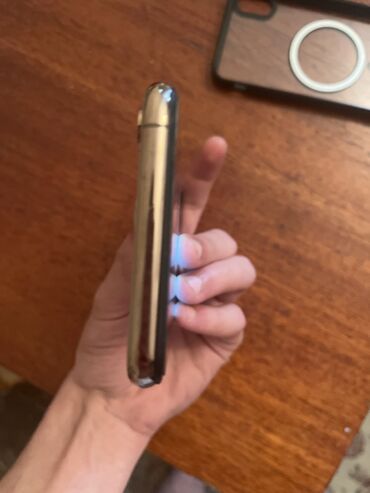 Apple iPhone: IPhone Xs Max, 256 GB, Qızılı, Simsiz şarj