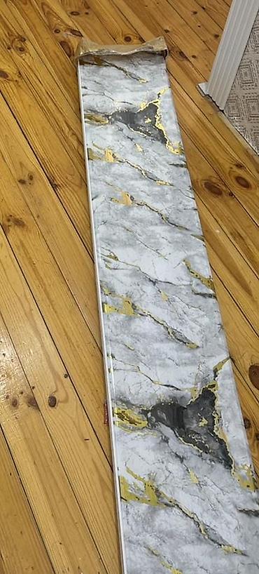 keramik: Mərmər naxışlı PVC dekor panel - Material: PVC - Üzlük: parlaq — 1