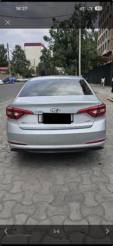 Продажа авто: Hyundai Sonata: 2018 г., 2 л, Автомат, Газ, Седан — 2