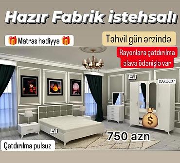 karafat: İkinəfərlik çarpayı, Dolab, Yeni — 1