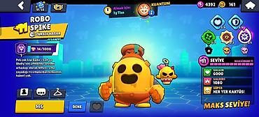 xari bulbul klonu: Brawl Stars hesabı – yüksək inkişaf etmiş profil və nadir skini-lər — 3