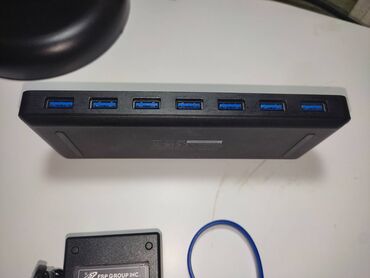 тп линк: 7ми портовый хаб USB3.0 - TP-Link USB 3.0 7-Port Hub с дополнительным