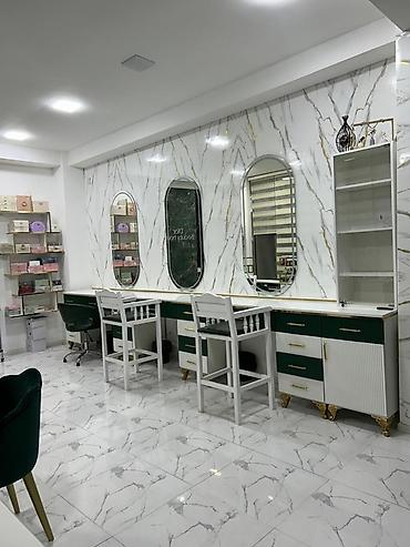 Salon, tibbi mebel: Gözəllik və baxım salonu üçün tam təchizatlı mebel və avadanlıq — 10