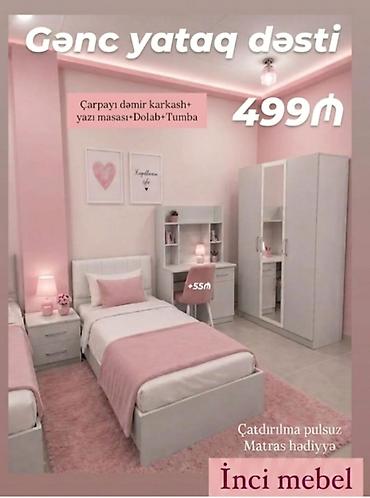 divan desti: Qız üçün, Yeni, Təknəfərlik çarpayı — 1