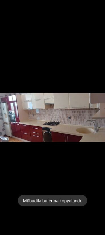 mdf kuxna mebelleri: Metbex mebeli 550 Azn. Olcu 4*140. Ustunde hecne verilmir. Uzeri