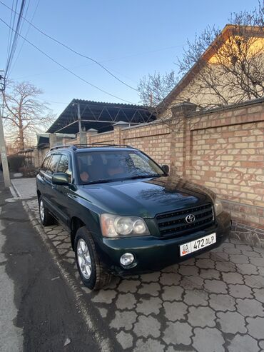 Toyota: Toyota Highlander: 2003 г., 3 л, Автомат, Газ, Внедорожник