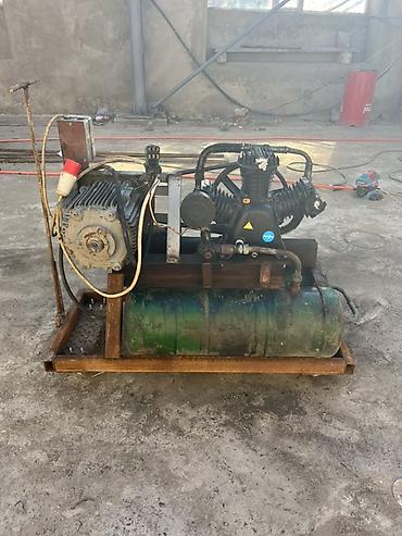 Alətlər: Sənaye tipli hava kompressoru 3 porşenli 12 atmoaferli 200 litr - — 3