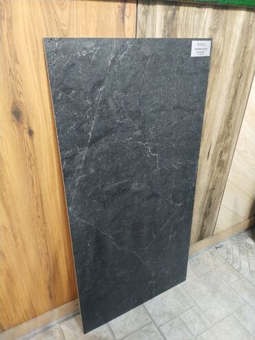 Алчипан: Italica Carving keramika plitəsi – Bessana Nero - Ölçü: 60x120 sm -