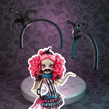 boyun bagi: ALIRAM !!! 😍😍🥰🥰Monster High temalı aksesuar dəsti – “şən cəngavər” — 1