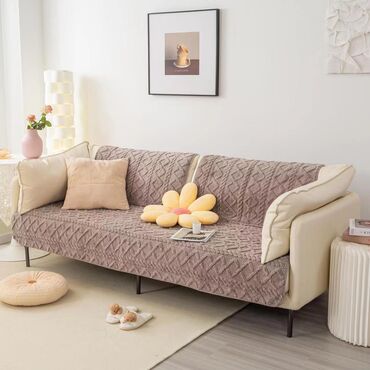 Örtüklər: Divan üçün Yeni rəng - Boz Yataq örtüyü, Ödənişli çatdırılma, Rayonlara çatdırılma — 8