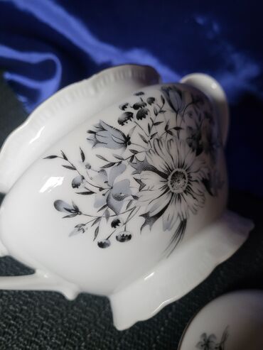 Ostali antikviteti: Secernica nova Bohemija porcelan Gebruder Benedikt 1950g+. Veca — 7