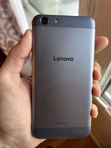 batareka: Lenovo K5, 16 GB, rəng - Boz, İki sim kartlı