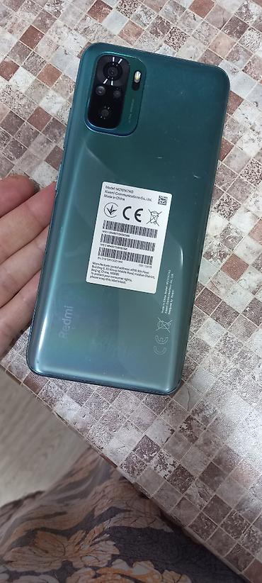 realme note 55: Redmi Note 10, 128 GB, rəng - Göy, Qırıq — 3