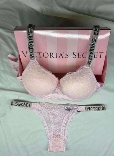 Brushalteri, Bralete: Victoria’s Secret komplet donjeg veša – grudnjak i tanga gaćice - — 1