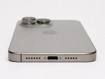 goggle pixel: IPhone 15 Pro Max, Б/у, 256 ГБ, Natural Titanium, Защитное стекло, Чехол, В рассрочку, 100 % — 3