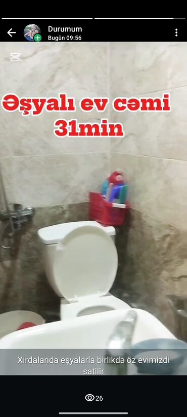 Həyət evləri və villaların satışı: Xırdalanda əşyalarla birlikdə satılan həyət evi.Kim istese yazsin -da lalafo.az — 15 Həyət evləri və villaların satışı: Xırdalanda əşyalarla birlikdə satılan həyət evi.Kim istese yazsin — 15