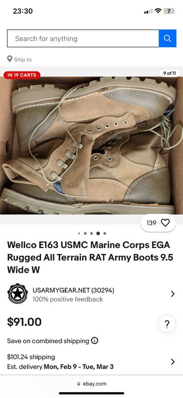 Botinkalar: Sarı Botinka satılır. Amerika istehsalıdır, yenidir. 42 razmer / — 7