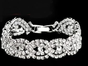 sorc m: Chain bracelet, Material: Cubic zirconia