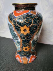 Ostali antikviteti: Vaza 1950g+ Royal Satauma rucno oslikana,24-na pozlata. Japanska — 7